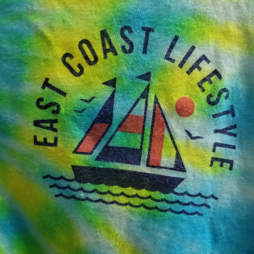 East Coast Lifestyle Tie Dye long-sleeved shirt